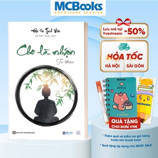 Sách - cho là nhận: tu thân - đại sư tinh vân - bizbooks