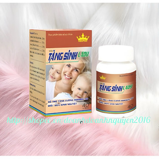 Viên TĂNG SINH LADY Kingphar Hộp 40 Viên  - Điều hoà kinh nguyệt, tăng khả năng thụ thai