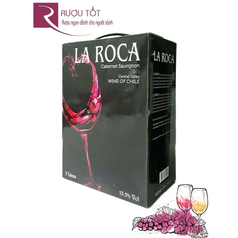 [Rượu vang đỏ] Vang đỏ Chile La Roca nho Cabernet Sauvignon