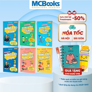 Sách - combo bài tập bổ trợ nâng cao toán - tiếng việt - tiếng anh lớp 3