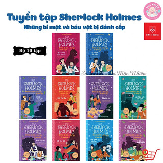 Sách - Combo 10 tập Tuyển tập Sherlock Holmes - Những bí mật và báu vật bị đánh cắp