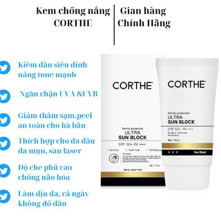 Kem Chống Nắng Corthe (Dermoessential Ultra Light Sunblock)