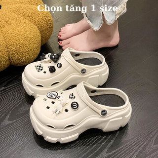 Sục Cross độn đế 7cm hình RICH Bearbrick kèm sticker nổi 3D chọn tăng 1 size tiemgiayhanhphuc