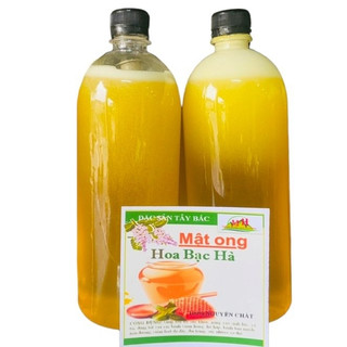 Mật ong bạc hà nguyên chất Hà Giang, mật ong hoa bạc hà nguyên chất Hà Giang