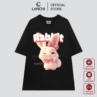 Áo Thun Local Brand Unisex CUTE RABBIT Premium 100% Cotton LAVICHI - LC002