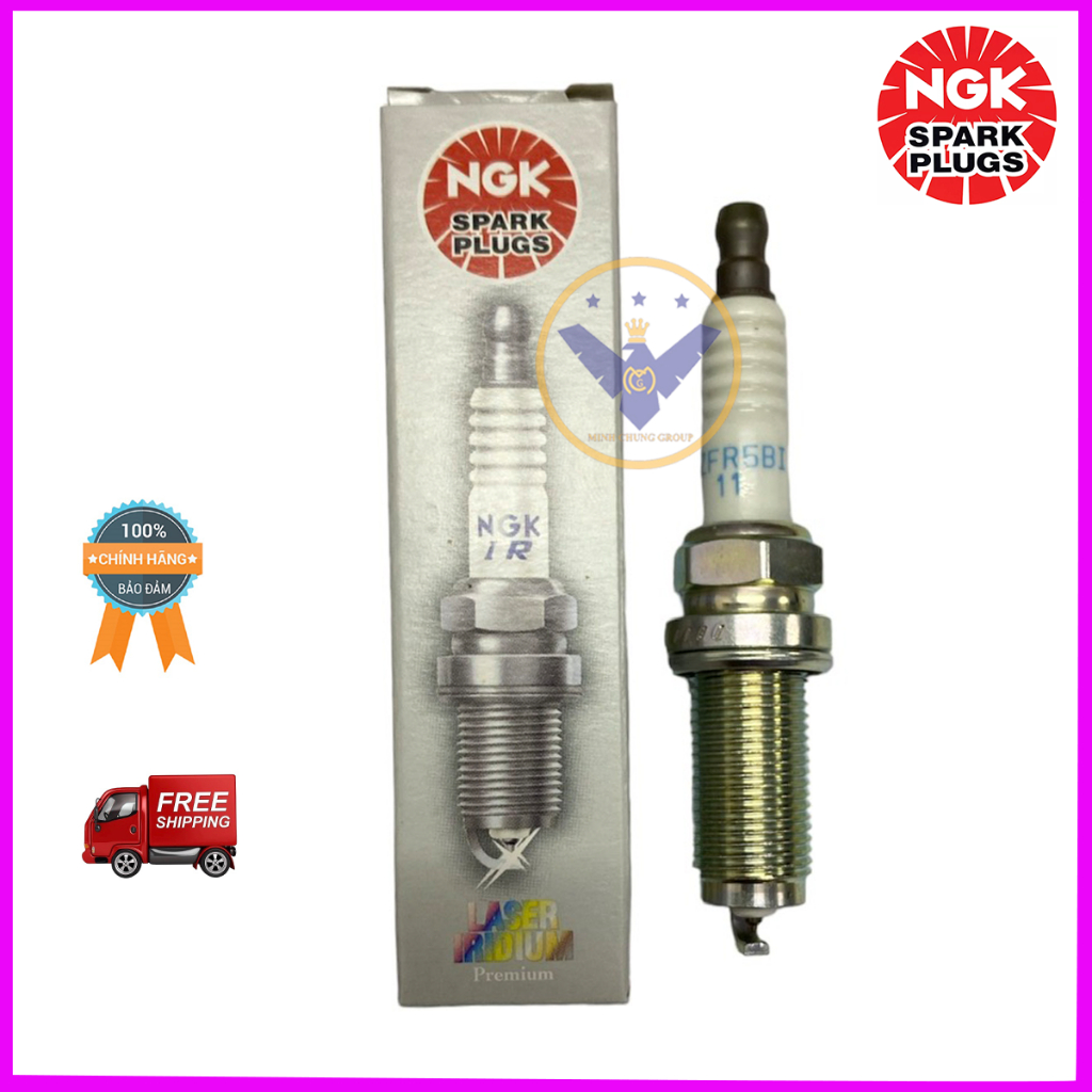 Bugi xe ô tô Mitsubishi Attrage, Mirage, Xpander IRIDIUM LZFR5BI-11, vận hành 120 000 km - hàng chín