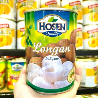 Nhãn ngâm hosen đóng lon giòn ngọt 565g