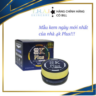 Kem dưỡng trắng da ban ngày 4k Plus whitening Day Cream SPF 15+++ Thái Lan