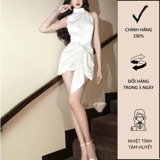 Đầm Body Cách Điệu Vạt Xéo Phong Cách Quyến Rũ - M0857