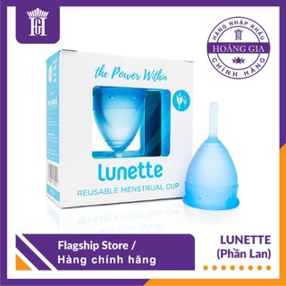 Cốc nguyệt san lunette nk phần lan - hàng chính hãng - lunette menstrual cup blue