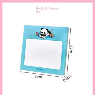 Note gấu vuông Panda 50 tờ (2531)