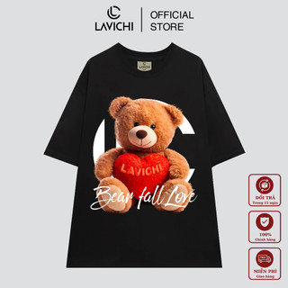 Áo Thun Local Brand Unisex CUTE TEDDY BEAR Premium 100% Cotton LAVICHI - LC003