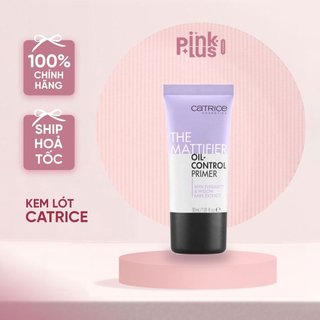 Kem lót Catrice Primer The Mattifier Oil-Control kiềm dầu dưỡng ẩm giảm dầu thừa và bã nhờn 30ml