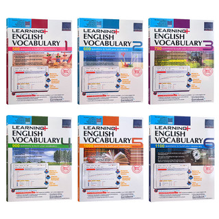 Sách - Learning Vocabulary SAP nhập màu 6 cuốn