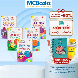 Sách - Combo Vietmath Cùng Con Giỏi Tư Duy Toán Học