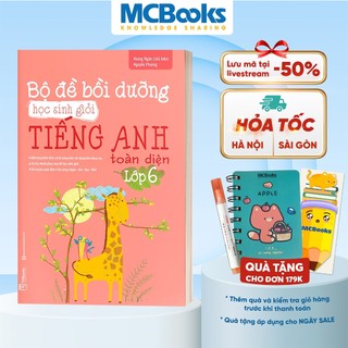 Sách - Bộ Đề Bồi Dưỡng Học Sinh Giỏi Tiếng Anh Toàn Diện Lớp 6