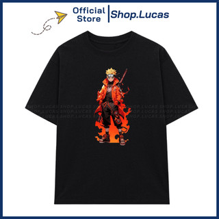 Áo Thun NARUTO Phim Hoạt Hình Nhật Bản Áo Phông Form Unisex Nam Nữ Shop.Lucas