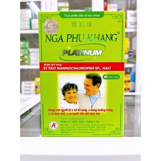 Nga phụ khang platinum hỗ trợ u xơ u nang