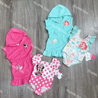 Bộ 2 chi tiết đồ bơi: váy choàng + áo bơi