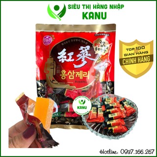 Kẹo dẻo hồng sâm Neul Hàn Quốc 280g với hàm lượng sâm cao, kẹo sâm mềm