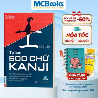 Sách - Tự Học 600 Chữ Kanji Căn Bản