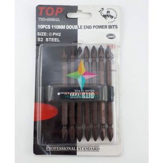 Hôp 10 mũi tô vít dài 11cm top tbd-00034a