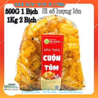 Bánh Tráng Trộn Cuộn Tôm  1KG - Rẻ Vô Địch  - Bánh Tráng Trộn Tân Nhiên - Bánh Tráng Sạch 