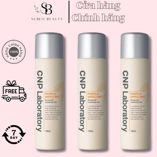 Xịt khoáng keo ong CNP, xịt khoáng tế bào gốc tinh chất keo ong tái tạo da CNP Propolis Energy Ampule Mist 100ml