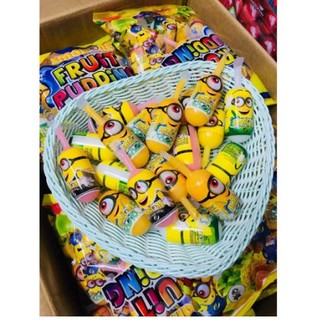Thạch Rau Câu Trái Cây Fruit Pudding Minions ( Bịch 24 cây )