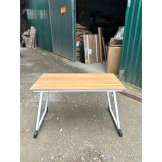  Bàn gấp chân cao 50cm sơn tĩnh điện siêu bền Bàn học làm từ gỗ MDF phủ malamine siu bóng 