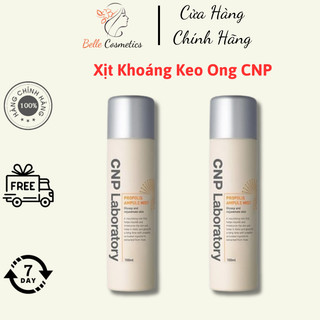 Xịt khoáng keo ong, xịt khoáng tế bào gốc tinh chất keo ong tái tạo da CNP Propolis Energy Ampule Mist 100ml