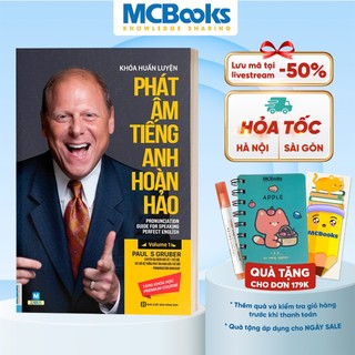 Sách - Khóa huấn luyện phát âm tiếng Anh hoàn hảo (Paul Gruber)