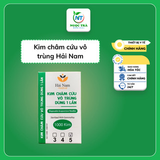 Kim châm cứu vô trùng dùng 1 lần Hải Nam số 5