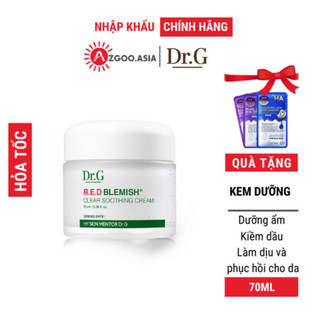 Kem dưỡng Dr.G Làm Dịu Và Phục Hồi Da Dr.G Red Blemish Clear Soothing Cream 70ml