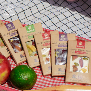 [HÀNG CHÍNH HÃNG] Socola mix trái cây và hạt - Ngọt thanh chua nhẹ chính hãng Socola Legendary