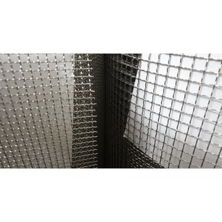 Lưới đan inox 304 : ô 5mm sợi 1mm