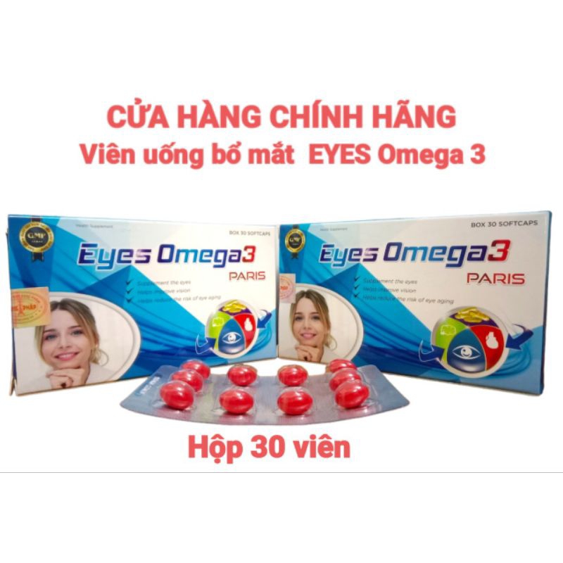 ( Giá sỉ)Viên Uống Bổ Mắt Eyes Omega3l-Hỗ trợ bổ sung dưỡng chất cho mắt