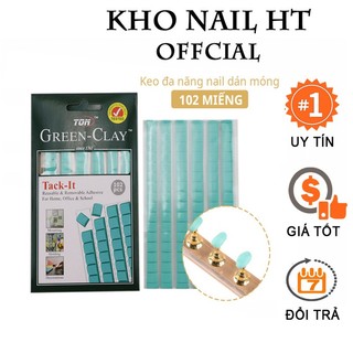 Cao su đa năng nail, blu tack đất sét dính nail gắn móng giả