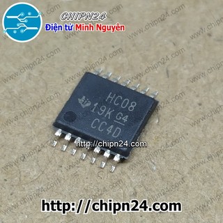 Ic dán hc08 tssop-14 hàng tốt
