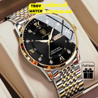 Đồng hồ nam POEDAGAR PA5 dây thép không gỉ cao cấp chống nước mạnh mẽ – chính hãng sang trọng