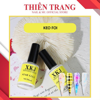 Keo dán foil xkj chính hãng -keo dán foil chuyên dụng giá rẻ- keo dán foil xkj 16ml