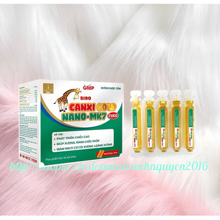 Siro CANXI GOLD FUKID-Hộp 20 ống- Bổ Sung Canxi , Giúp Bé Ăn Ngon , Phát Triền Chiều Cao Tối Ưu