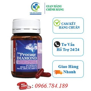 Pm procare diamond - vitamin tổng hợp cho phụ nữ có thai và cho con bú