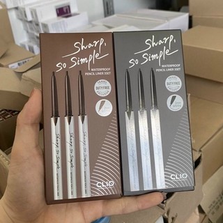 Chì Kẻ Mắt Clio Sharp So Simple Waterproof Pencil Liner