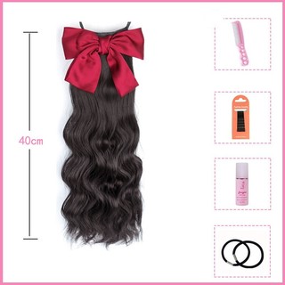 Tóc giả cột xù kèm nơ ❤️FREESHIP❤️ tóc giả cột