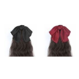 Tóc giả cột xù kèm nơ ❤️FREESHIP❤️ tóc giả cột