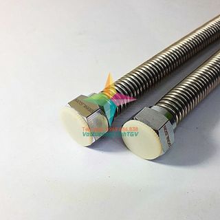 Đôi dây cấp lò xo 40cm dùng lắp bình nóng lạnh