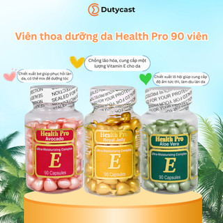 Tinh chất dưỡng da Health Pro Royal Jelly Vitamin E Skin Oil - 90 viên