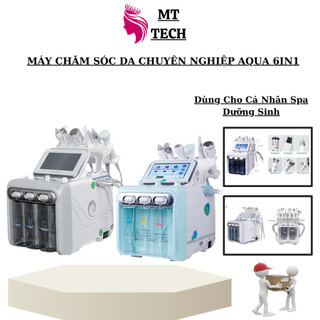 Máy Chăm Sóc Da Đa Năng | H202 AQua 6in1 Máy Chăm Sóc Da Chuyên Nghiệp, Chính Hãng Bảo Hành 12 Tháng