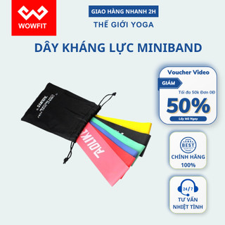 Dây kháng lực tập chân AOLIKES dây tập gym, yoga miniband chất liệu cao su đàn hồi tại nhà, thay thế